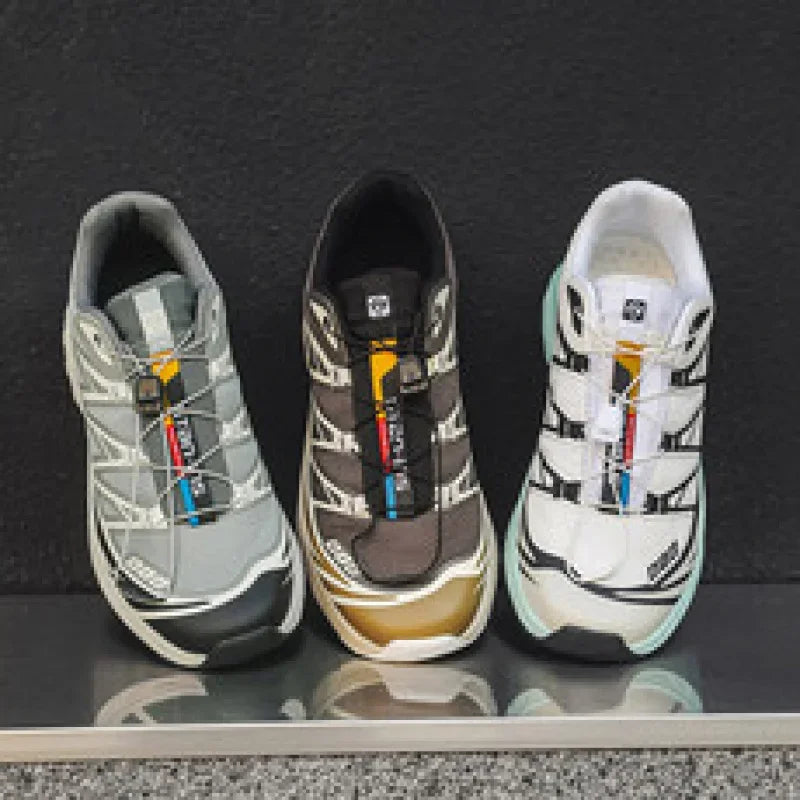 Athletic Shoes For Men Outdoor Hiking Boots New Product Fashion Men Casual Shoes Light Running Sneakers Breathable Elastic Band