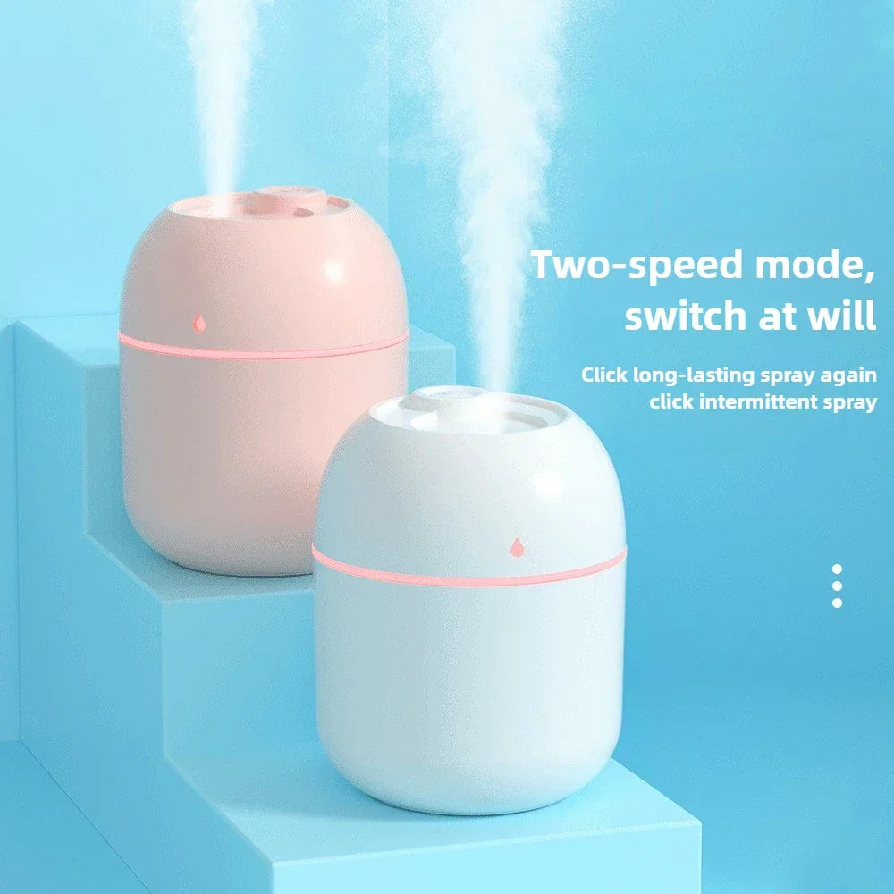 Car Diffuser Humidifier Auto Air Purifier Air Freshener with Colorful Atmosphere Lamp For Car Aromatherapy Diffuser Fresh