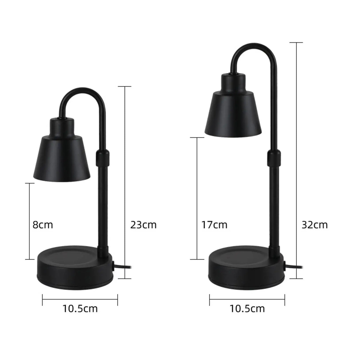 Candle Warmer Lamp for Home Decoration with 2 Bulbs for Jar Candle Melting Lamp for Living Room Decoration Yoga Bedside Bedroom