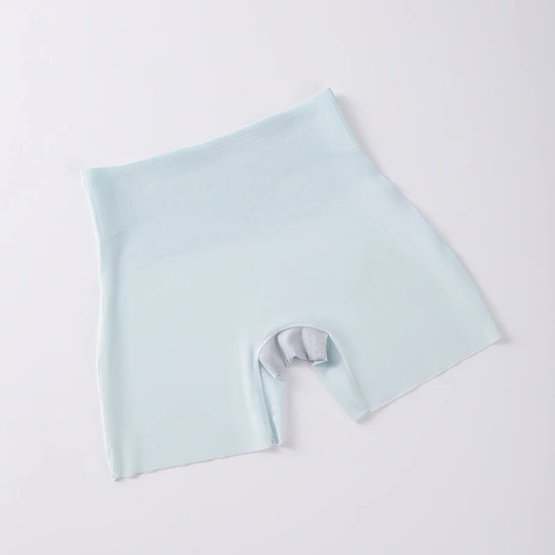 Underwear for Women Seamless Panties Women's Shorts Woman Girdle Brief Ice Silk Shorts Under the Skirt Safety Short Pants Summer