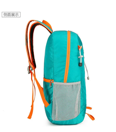 Outdoor Backpack Oxford Buden Mountain Riding Backpack Ultra Light Multifunctional Casual Foldable Backpack Large Capacity