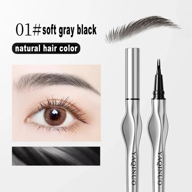 Ultra-fine Eyebrow Pencil Outline Shadow Lying Silkworm Eyeliner Waterproof Non-smudge Lasting Colorfast Liquid Eyebrow Pencil