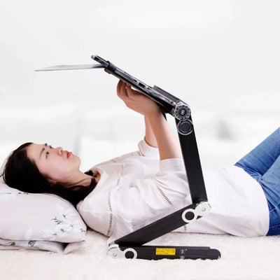 Bed Lazy Computer Desk, Adjustable Lifting Table, Flat Folding Table, Laptop Stand, Convenient Office Desk, Workspace Solution