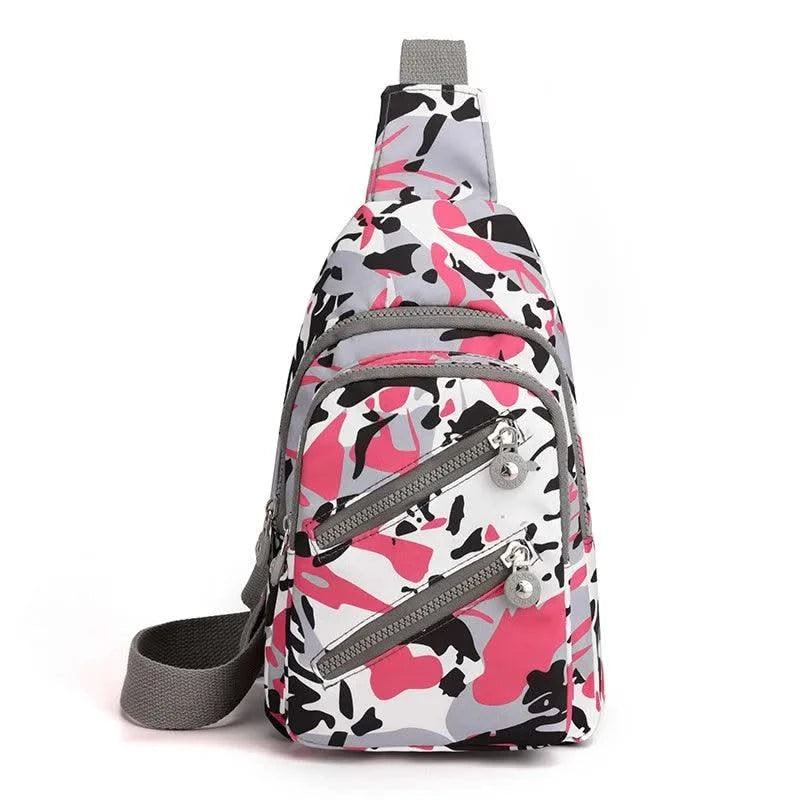 Sling Chest Bag for Women Nylon Fashionable
