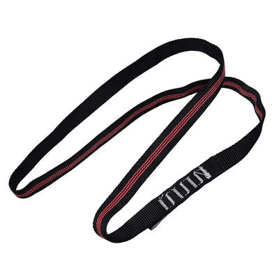 Rock Climbing Sling Rope Protector 25KN 60cm Nylon Bearing Strap Reinforce Rope Belt Arborist Mountaineering Equipment