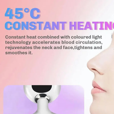 Neck Face Beauty Device Facial Lifting Machine EMS Face Massager Reduce Double Chin Anti Wrinkle Skin Tightening Skin Care Tools