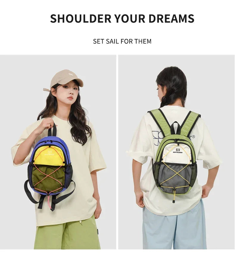 Outdoor leisure and sports backpacks. They are lightweight backpacks suitable for travel, cycling, hiking, and mountaineering, w