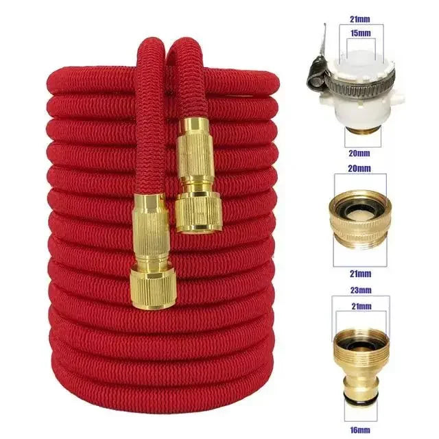 Best Selling Garden Hose Flexible Hose Garden Watering Pipe Double Latex High Pressure Car Wash Hose Gardens Supplies Irrigation