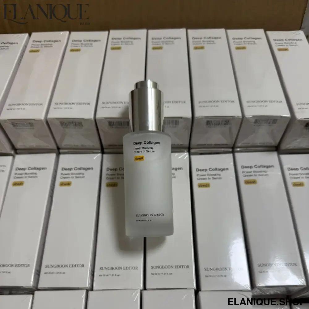 Korean Silk Collagen Peptide Serum Set – Deep Moisturiser & Retinol Capsule Cream