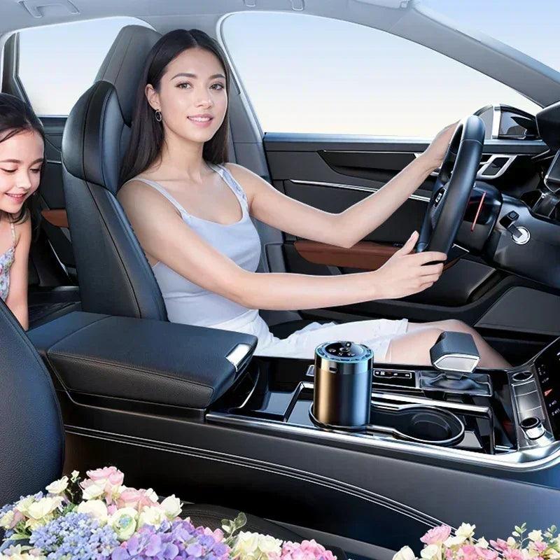 Car air humidifier fragrance diffuser fresheners perfume essential oil odor eliminator removing