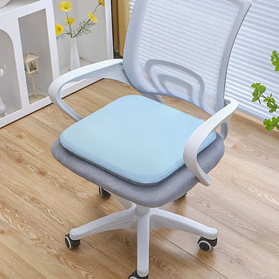 [Ergonomic Seat Cushion] Ergonomic Extra Large Seat Cushion | Supportive High-Density PU Foam, Non-Slip Bottom, Soft Knit Cover