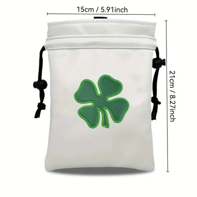 Golf course golf balls and serving bags with drawstrings -good gifts portable and durable golf club accessories for golf fans.