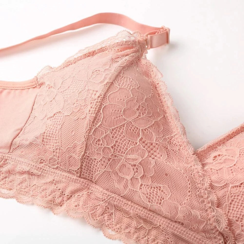 Lace Breastfeeding Maternity Nursing Bra For Pregnant Women