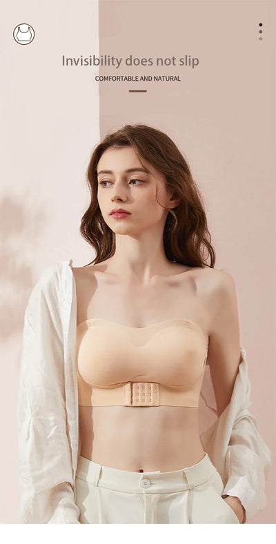 Strapless Bra for Woman Invisible for Wedding