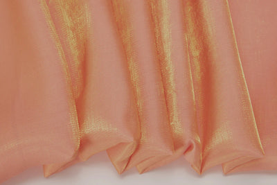 Colorful Gradient Reflective Fabric By The Meter for Dress Shirt Hanfu Handmade DIY Sewing Mermaid Texture Cloth Smooth Pink