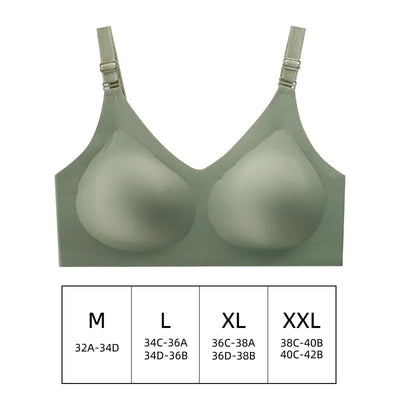 Women's Bras Thin Style Jelly Colour Wireless