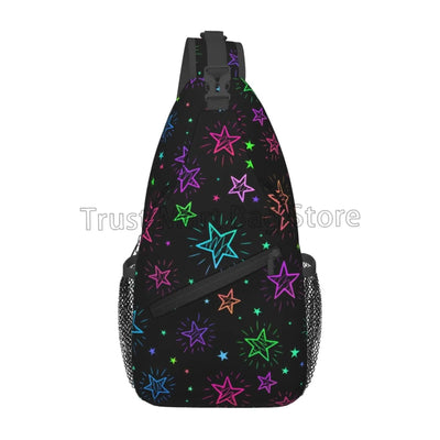 Star Sling Bag Travel Sling Backpack Women