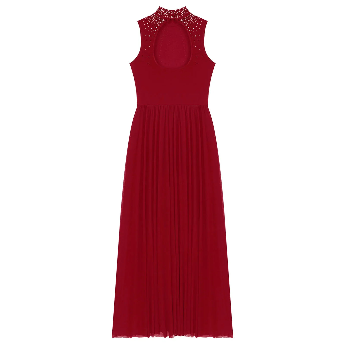 Women Lyrical Contemporary Ballroom Modern Dance Costume Dancing Prom Gown Side Split Maxi Dress for Ballet Gymnastics Skating