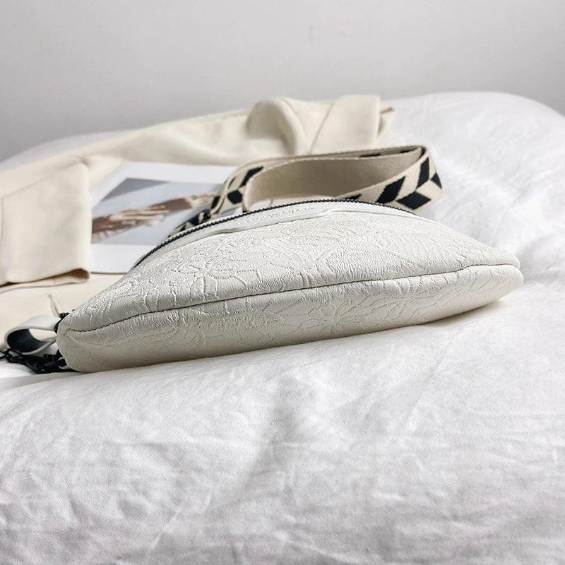 Designer Woman Chest Pack Retro Embroidery Belt Bag Coin Purse Luxury Lady Waist Bag Fashion Brand Shoulder Crossbody Chest Bags