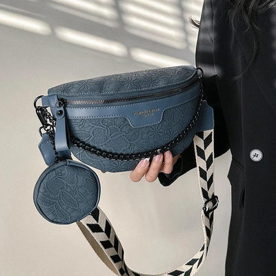 Designer Woman Chest Pack Retro Embroidery Belt Bag Coin Purse Luxury Lady Waist Bag Fashion Brand Shoulder Crossbody Chest Bags