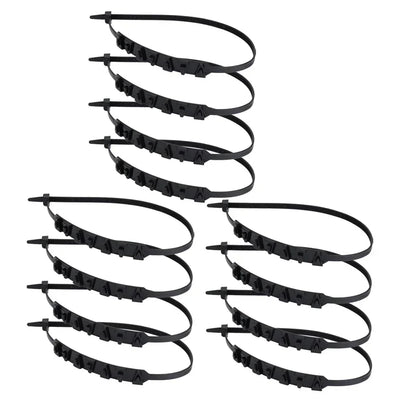 20/1Pcs Motorcycle Snow Chains Reusable Motorbike Tire Anti Slip Tie Winter Emergency Safety Belt Tyre Chain Moto Accessories