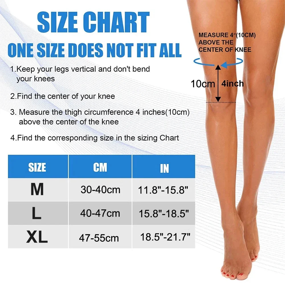 Knee Compression Sleeve for Knee Pain. Knee Support Brace with Side Stabilizers & Patella Tendon Strap for Working Out,Arthritis