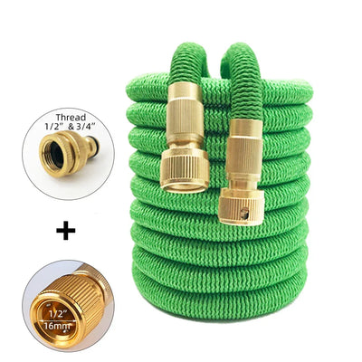 Garden Expandable Watering Hose Flexible Magic Hose High Pressure Car Washer Hose Retractable Water Gun Cleaning Pipe Irrigation