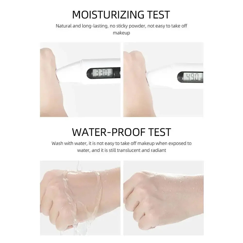 Butterfly Air Cushion BB Cream Cushion Beauty Cream Moisturizing Long Lasting Isolation Concealer BB Cream Liquid Foundation