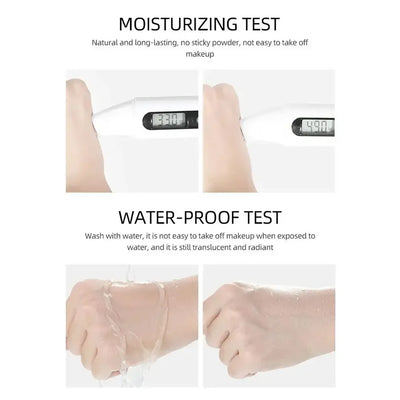 Butterfly Air Cushion BB Cream Cushion Beauty Cream Moisturizing Long Lasting Isolation Concealer BB Cream Liquid Foundation