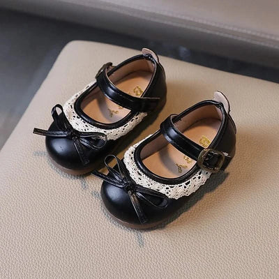 Soft Leather Flat Shoes For Toddlers and Children | Spring Autumn | Princess Casual Walking Shoes | Kids Girls Fashion