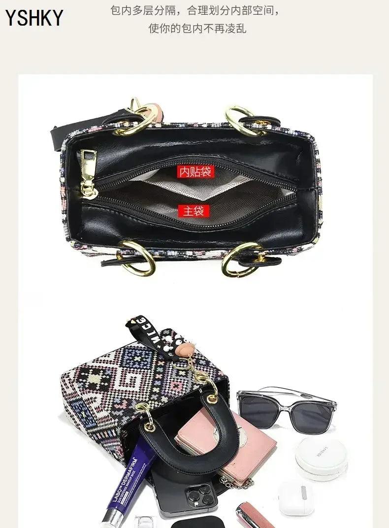 New women bag shoulder bags fashion casual luxury handbag designer new for 2025 composite fashionable large