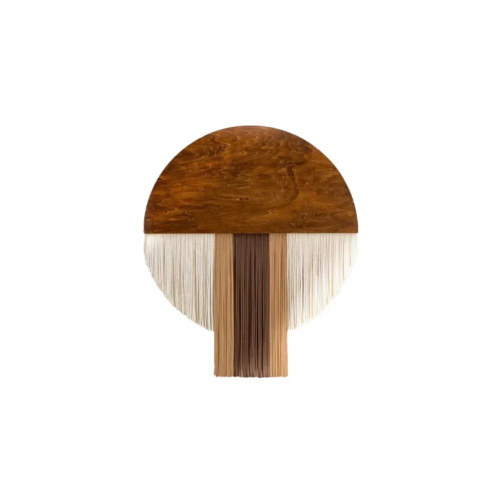 Nordic Handmade Round Woven Macrame Tapestry Room Decor Home and Decoration for Bedroom Livingroom Wall Art Aesthetics Home