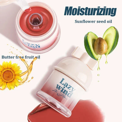 Mirror Gloss Jelly Lipstick, Long Lasting Waterproof Lip Glaze, Contains butter from avocado trees and sunflower seed oil