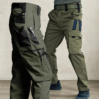 Tactical Cargo Pants Mens Multi Pocket Casual Trousers Waterproof Outdoor Cargo Pants Male Outwear Wear-resisting Trousers