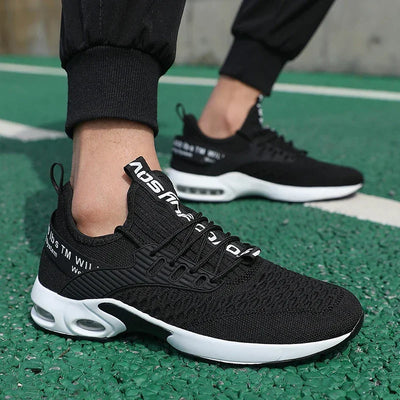 Breathable Mesh Sports Shoes 2025 Spring and Summer Lightweight Shock-absorbing Running Shoes Men's Casual Trendy Shoes  sale