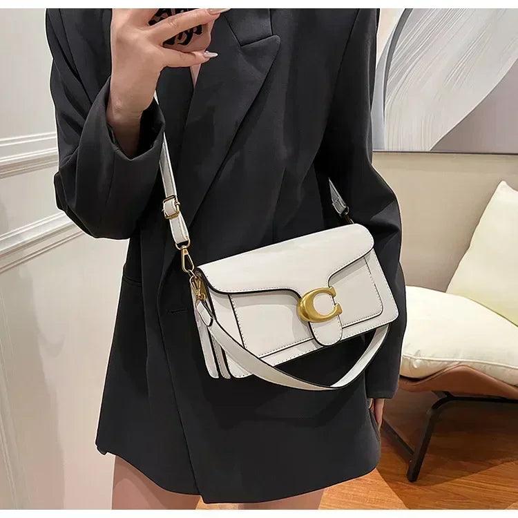 Luxury - grade 2025 women’s exclusive small square shoulder bag - solid - color aesthetic niche - style design& daily