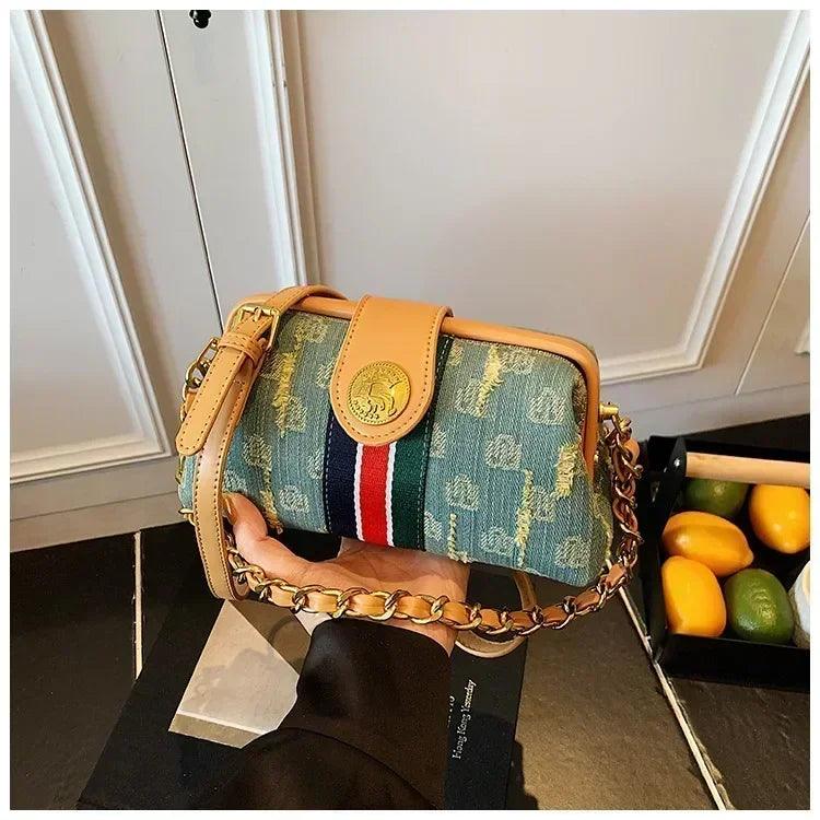 Luxury - grade 2025 women’s niche - designed cowboy - cloth bags - fashion - forward crossbody shoulder & under - arm