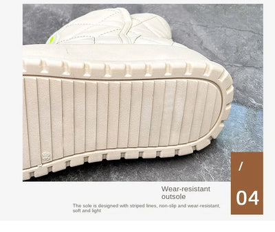 Kalsooni 2024 Winter Velvet Thick Warm Shoes Waterproof Platform Snow Boots for Women