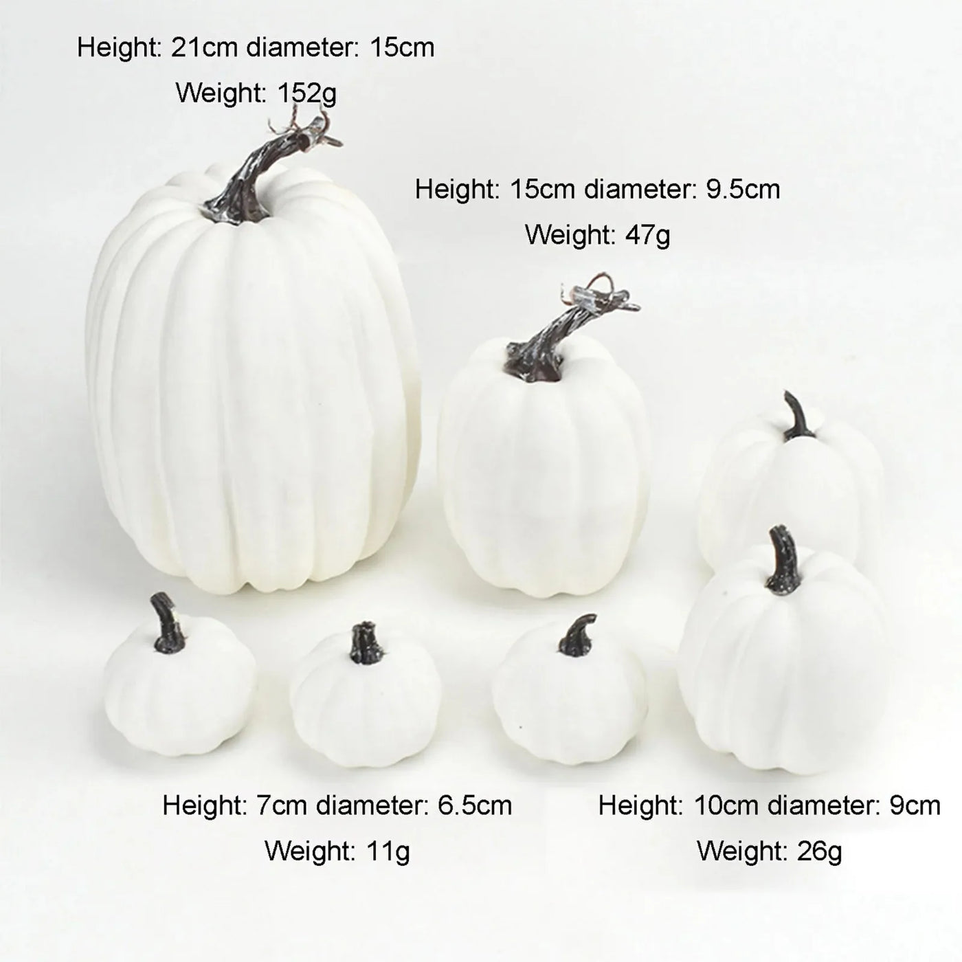 Thanksgiving Artificial Pumpkins Sets Assorted Big And Small Pumpkins Fake Pumpkins Farmhouse Fall Harvest Table Halloween Decor
