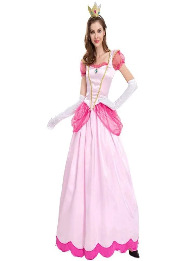 Princess Pink Peach Costume For Women