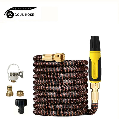 Flexible Garden Hose High Pressure Car Wash Hose Home Garden Daily Watering Tools Expandable Magic Water Pipes GOUN HOSE