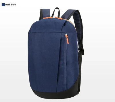 Mountaineering bag large capacity simple all-matching, fashionable, lightweight travel backpack, water splash resistant backpack