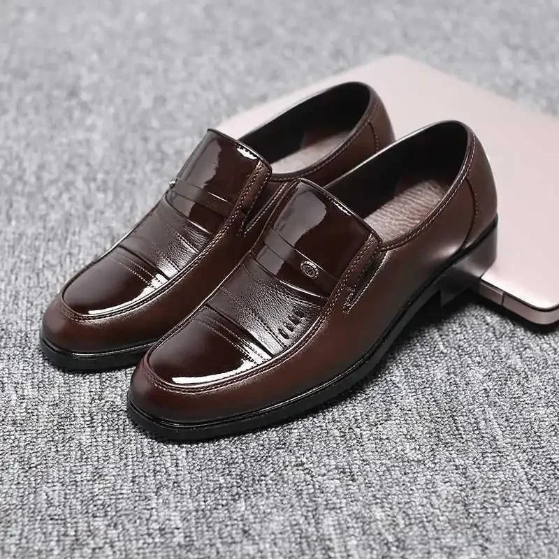 Oxford Shoes for Men Dress Shoes  Formal Shoes Fashion Round Toe Business Wedding  Dress  Men Designer  Loafers