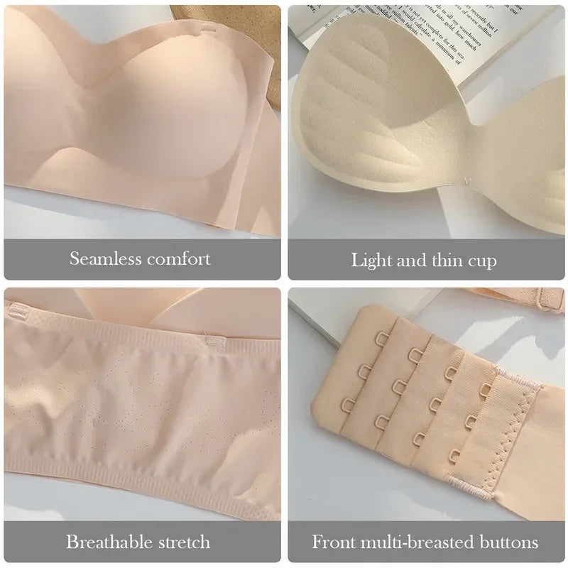 Strapless Bra for Woman Invisible for Wedding