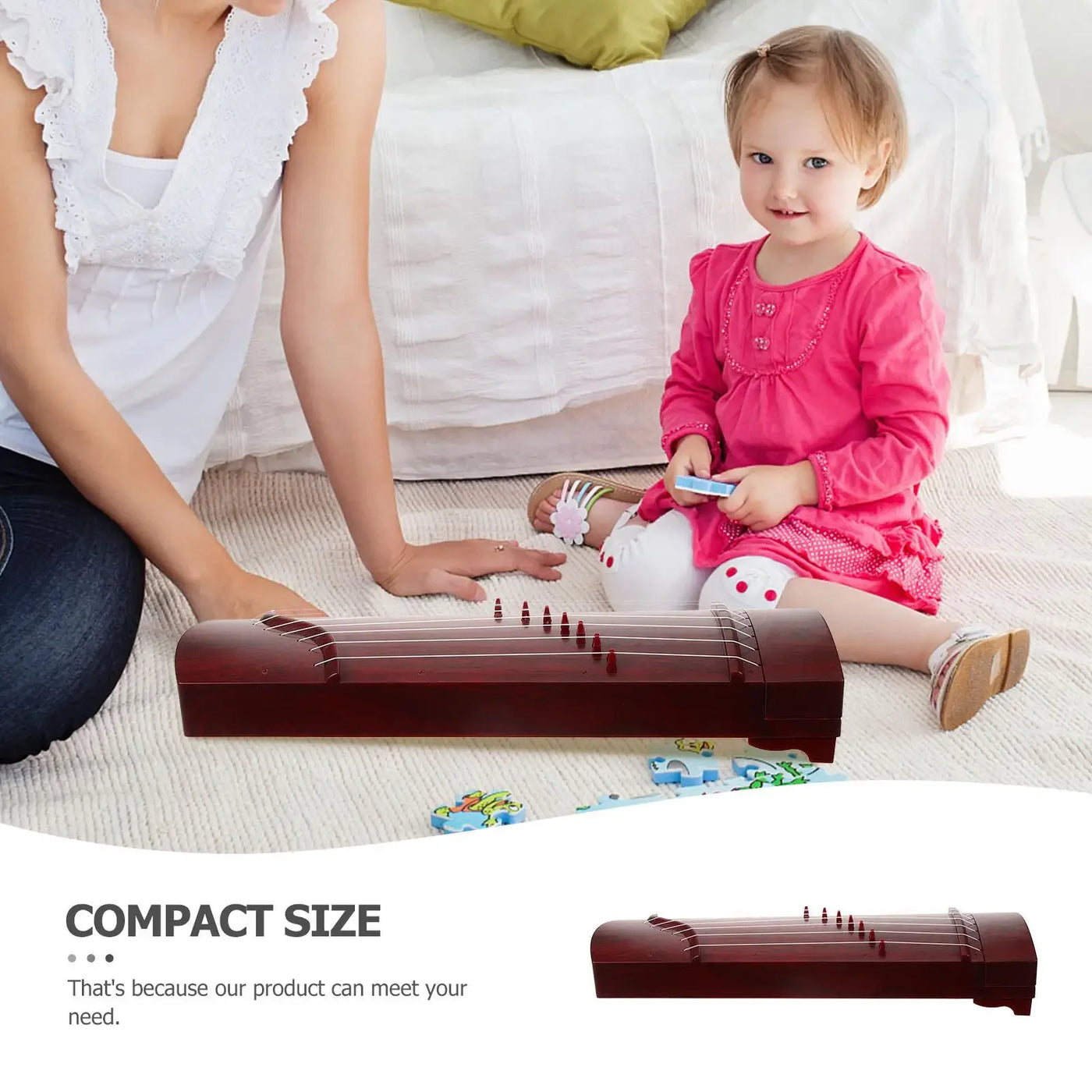 Music Guzheng Child Guitar for Kids Abs Instrument Instruments Beginners