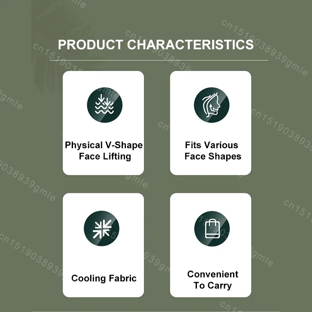 New Reusable Face Slimming Bandage Women V Line Face Shaper Chin Cheek Lift Up Belt Facial Massage Strap Skin Care Beauty Tools