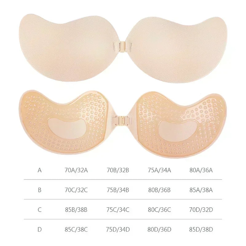 Women Backless Strapless Bra