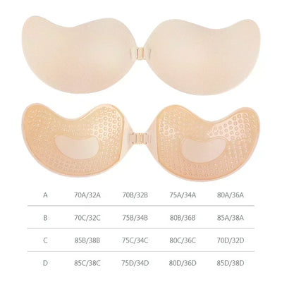 Women Backless Strapless Bra