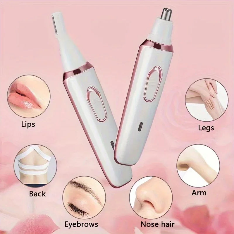 2025 4 In 1 Electric Lady Shaver Body Hair Removal Epilator Painless Cordless Trimmer Razor Gifts For Women 2025 - Elanique