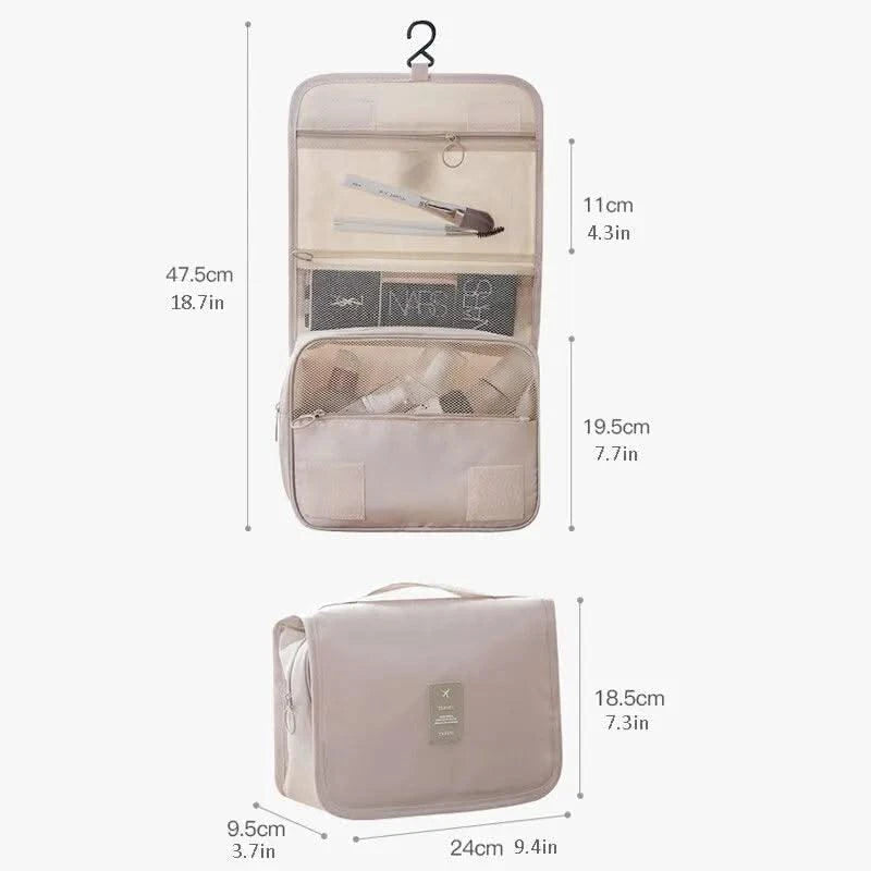 Makeup Bag Travel Cosmetic Bags Toiletries Organizer Women